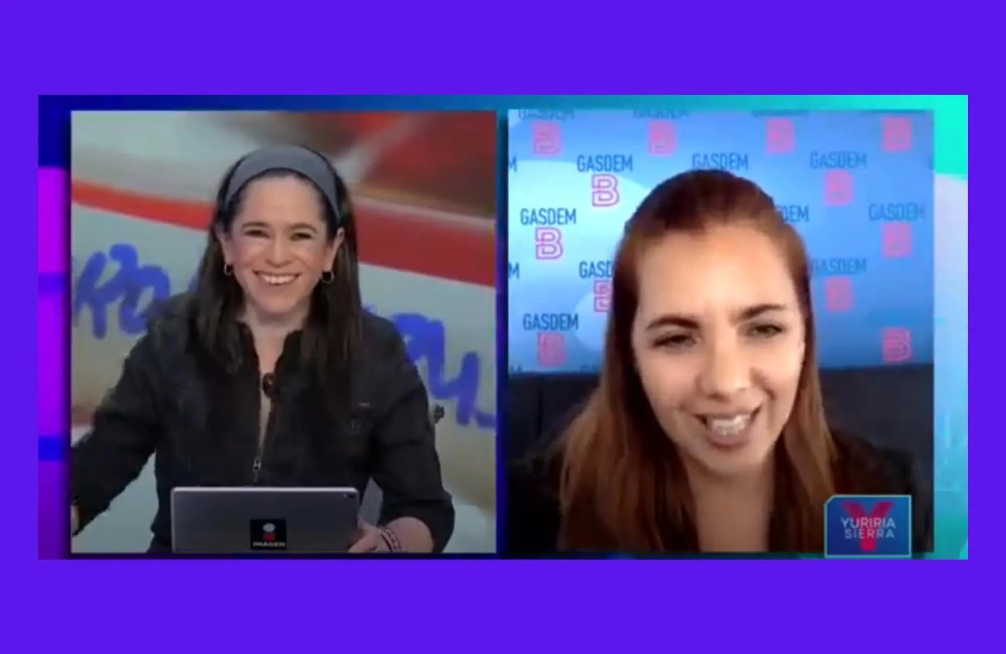 Yuridia Sierra en Entrevista con Gabriela León