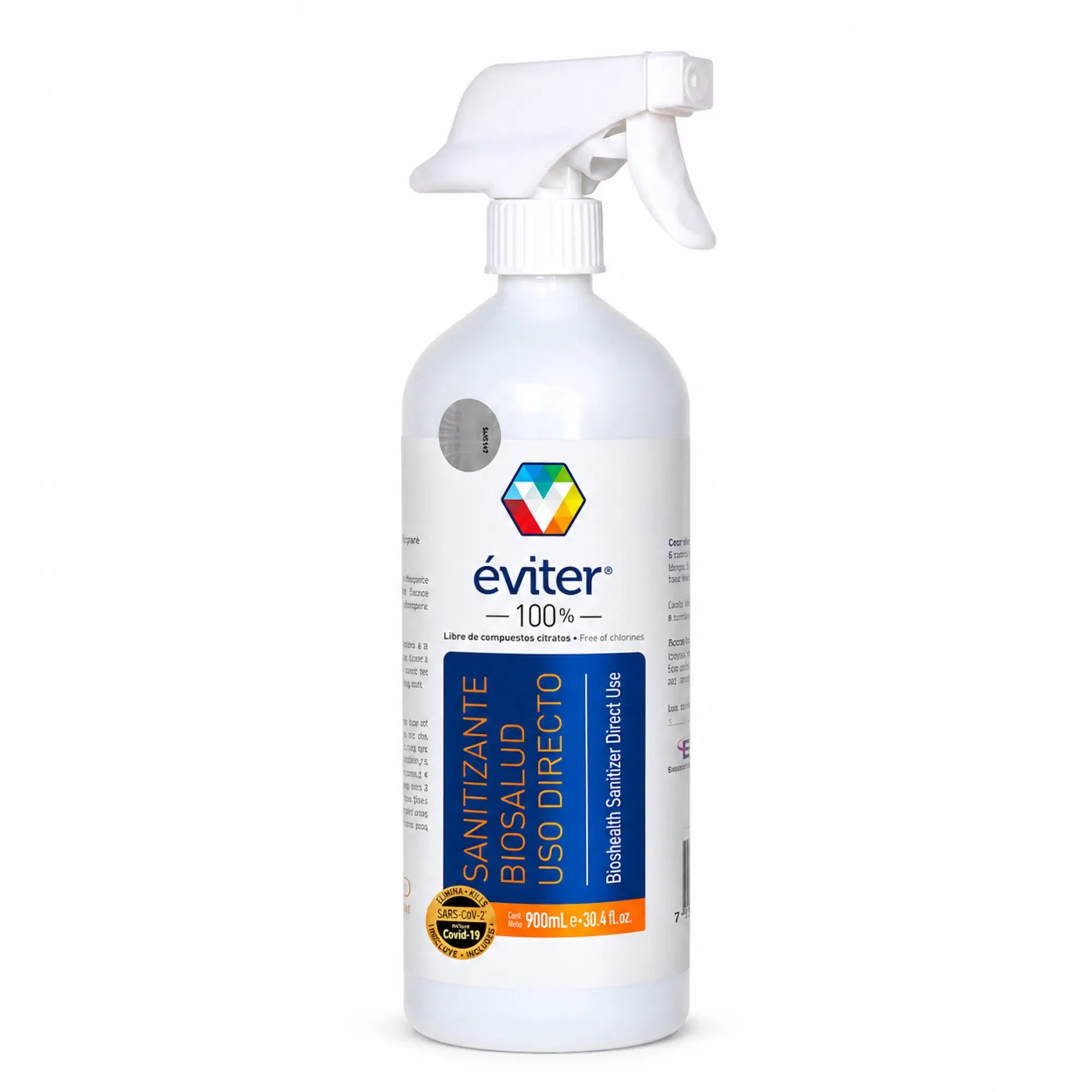 SANITIZANTE BIOSALUD USO DIRECTO ÉVITER® 900 ML