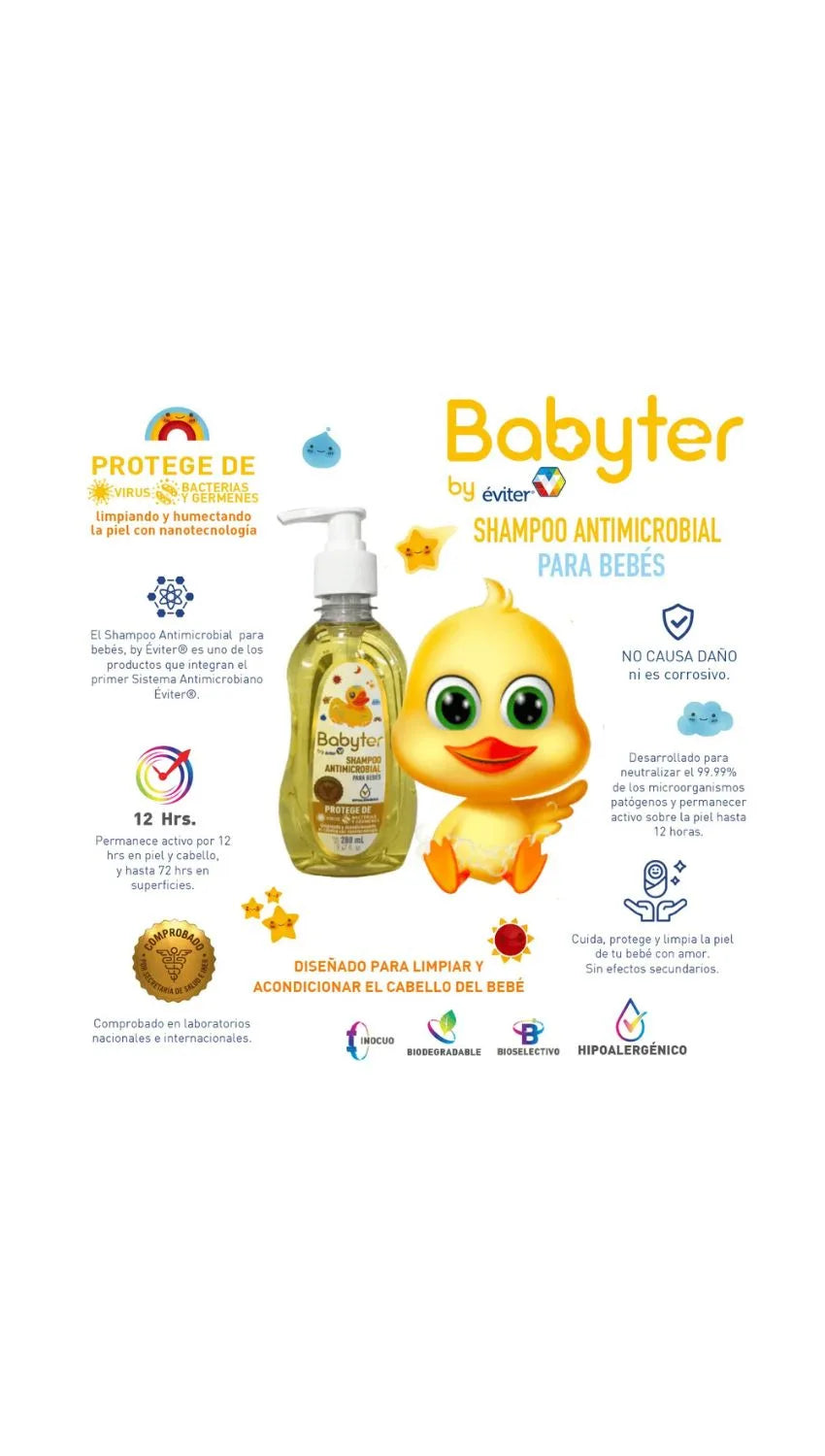 SHAMPOO ANTIMICROBIANO BABYTER®
