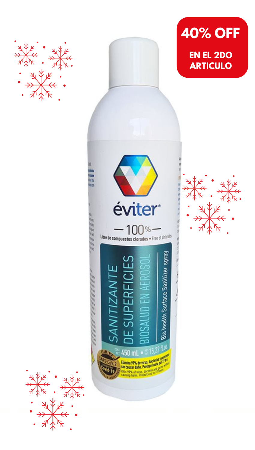 Sanitizante Aerosol Eviter 450 ml