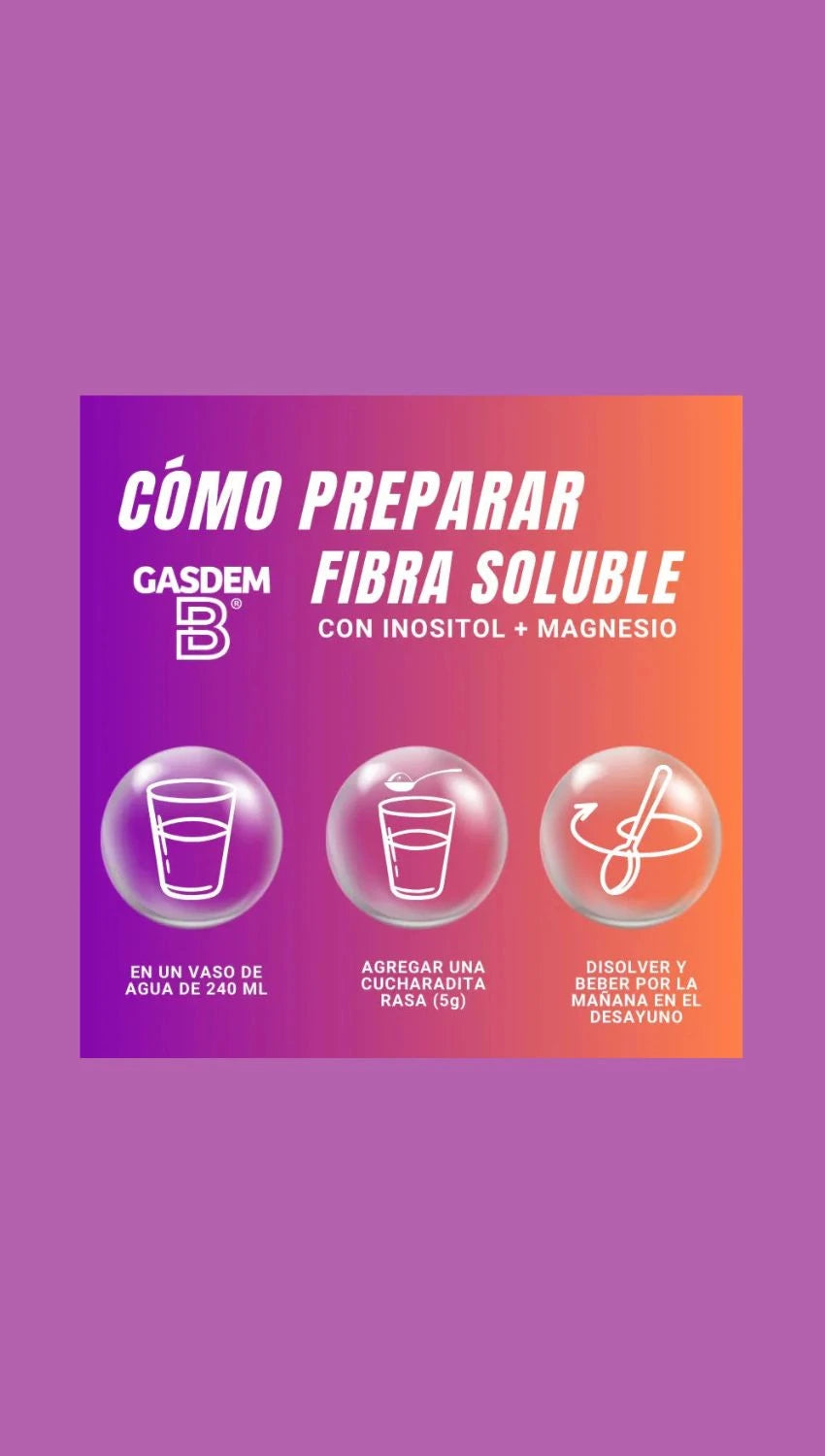 FIBRA CON INOSITOL + MAGNESIO