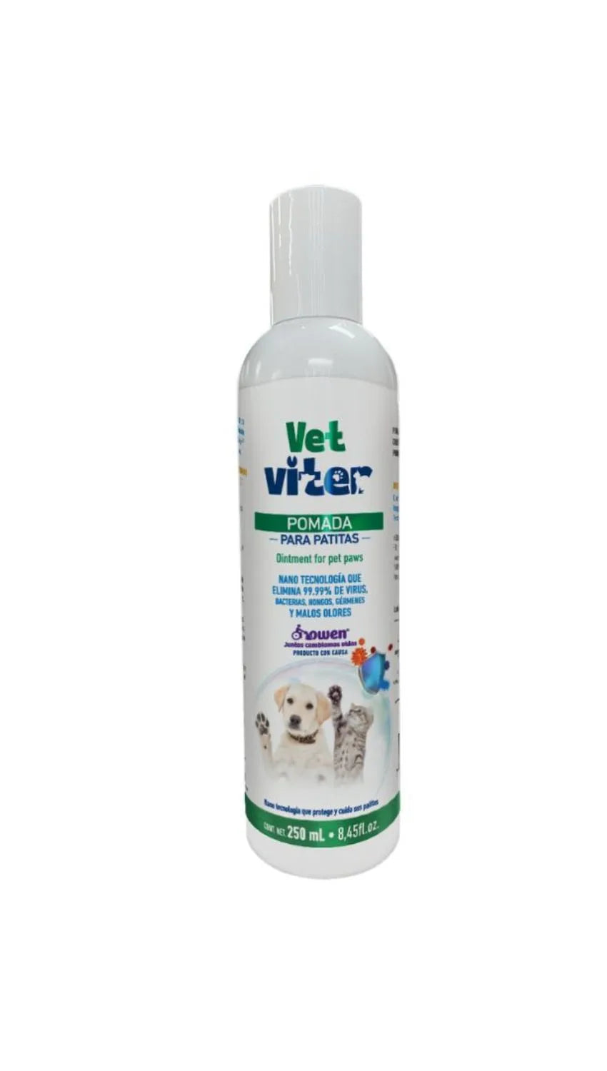 POMADA PARA PATITAS VET-VITER® 250 ml.