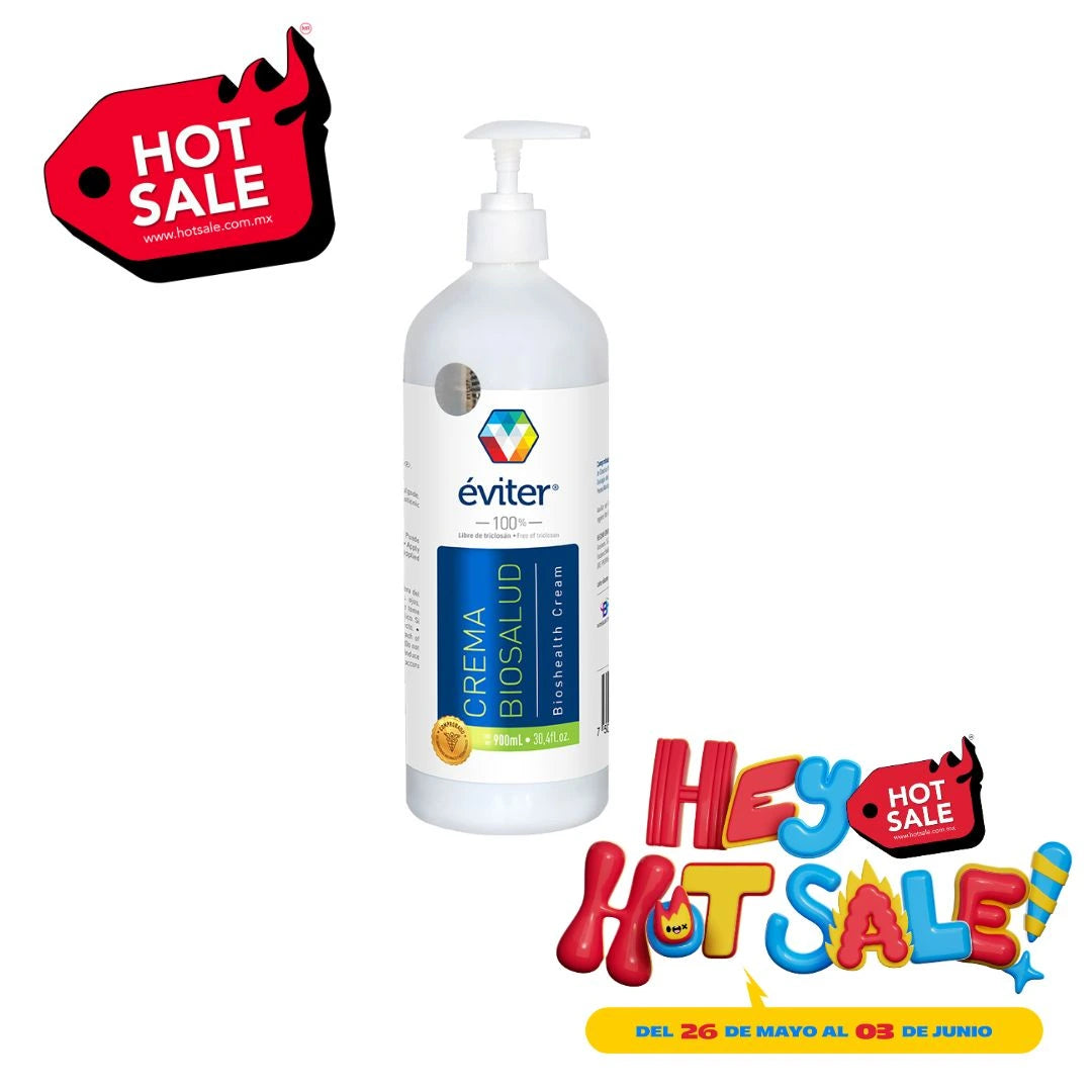 CREMA ANTISÉPTICA BIOSALUD ÉVITER® 900 ML