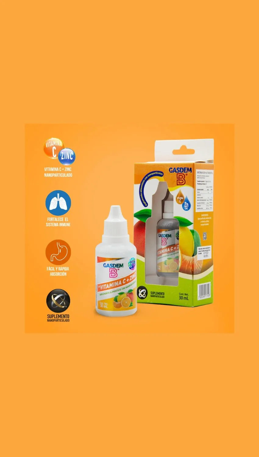 GASDEM-B® | VITAMINA C + ZINC