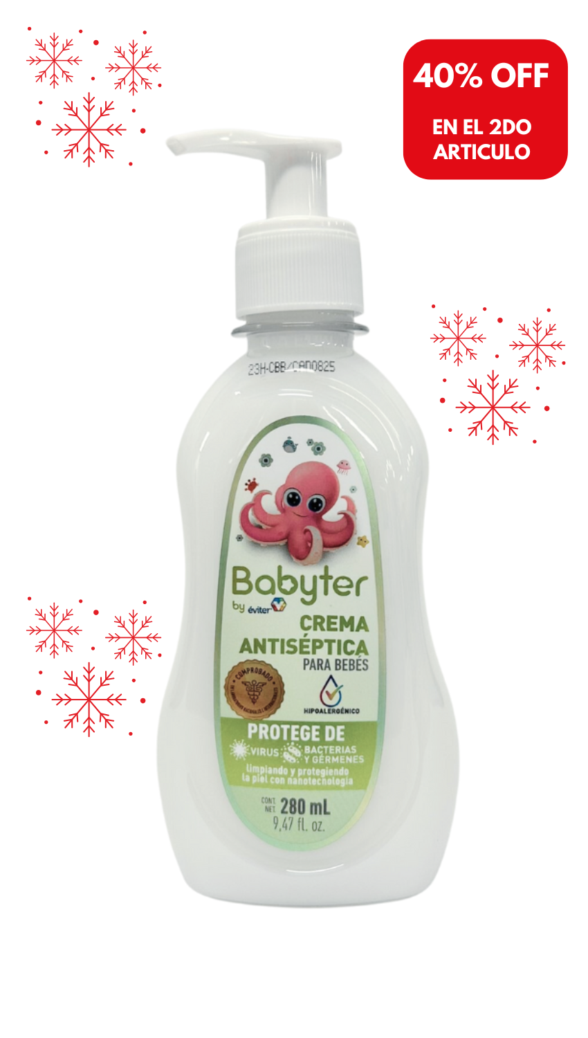 CREMA ANTISÉPTICA BABYTER®