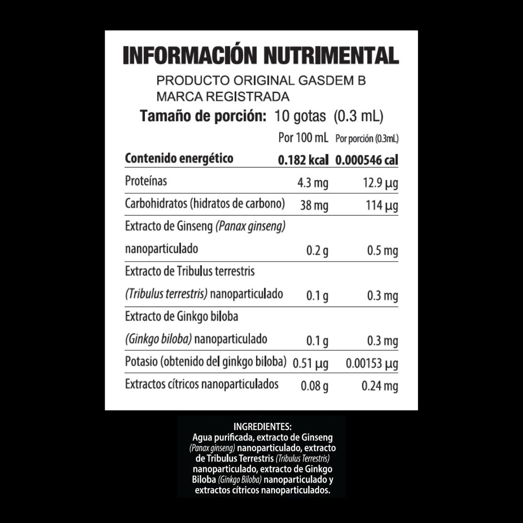 GASDEM-B® | GINSENG