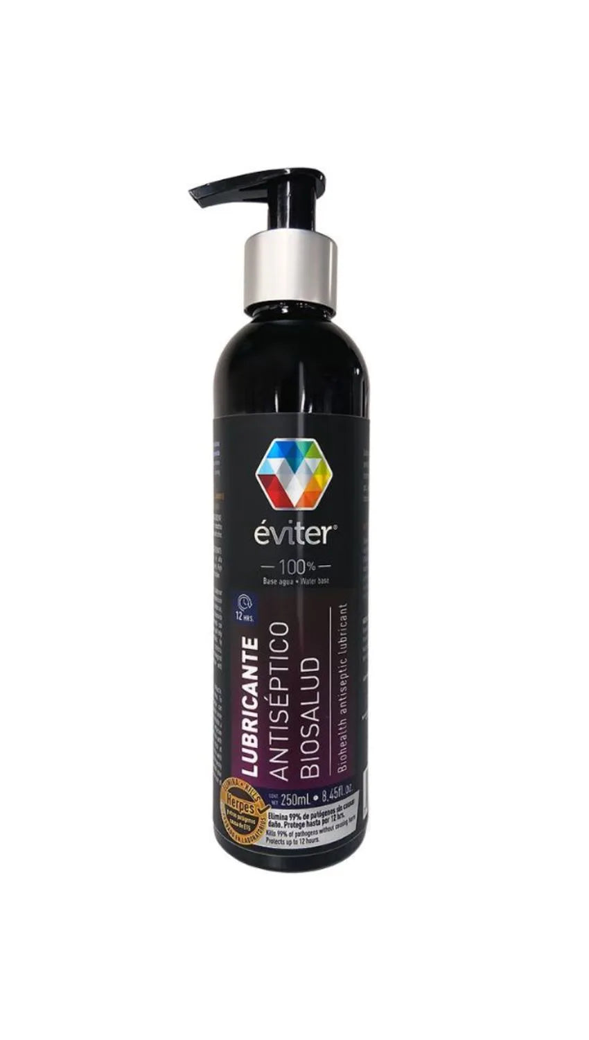 LUBRICANTE ANTISÉPTICO BIOSALUD ÉVITER® 250 ml.