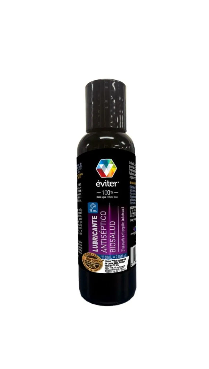 LUBRICANTE ANTISÉPTICO BIOSALUD ÉVITER® 60 ml.