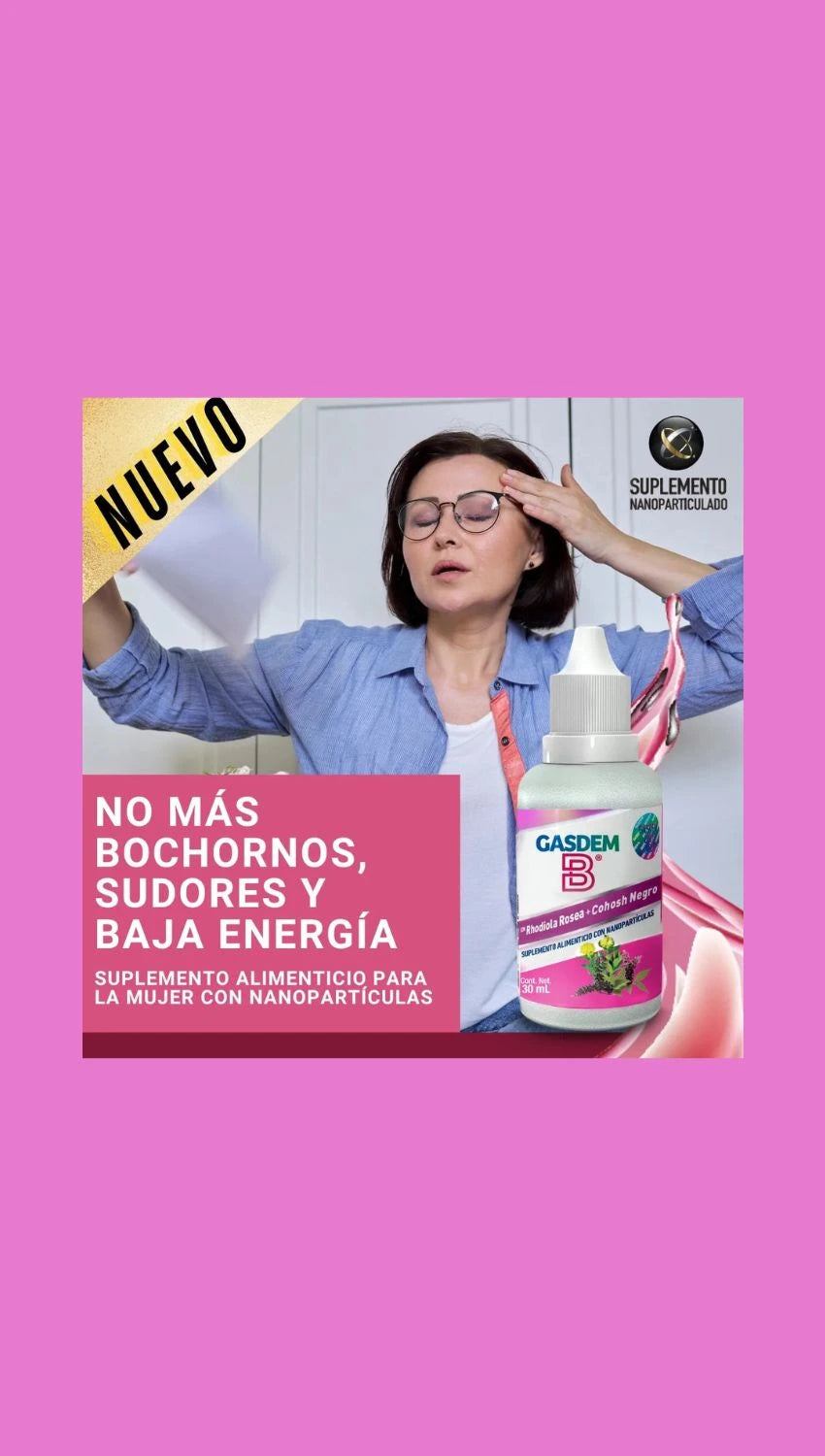 Gasdem-B® Rhodiola Rosea + Cohosh Negro