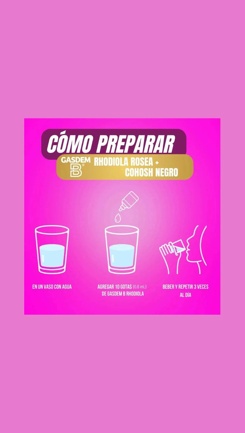 Gasdem-B® Rhodiola Rosea + Cohosh Negro