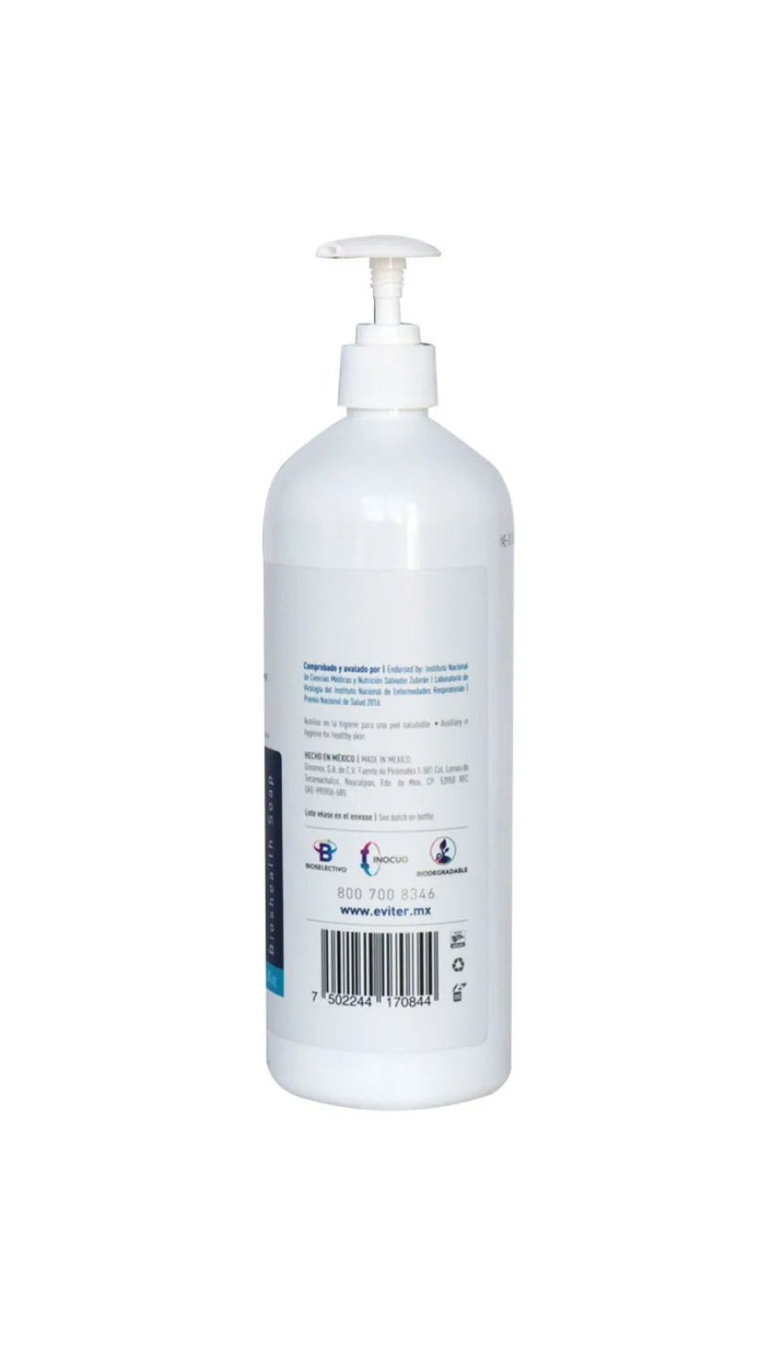 JABÓN ANTISÉPTICO BIOSALUD ÉVITER® 900 ml.