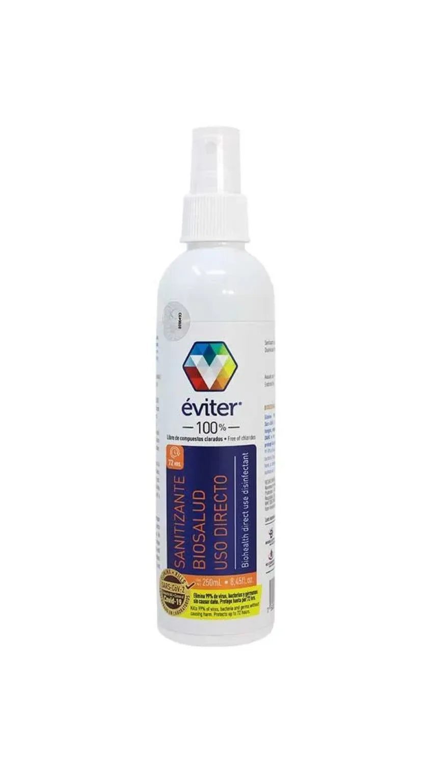 SANITIZANTE BIOSALUD USO DIRECTO ÉVITER® 250 ML