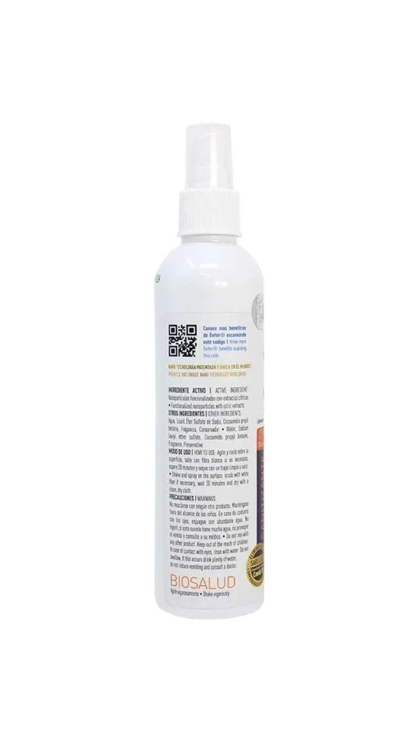 SANITIZANTE BIOSALUD USO DIRECTO ÉVITER® 250 ML