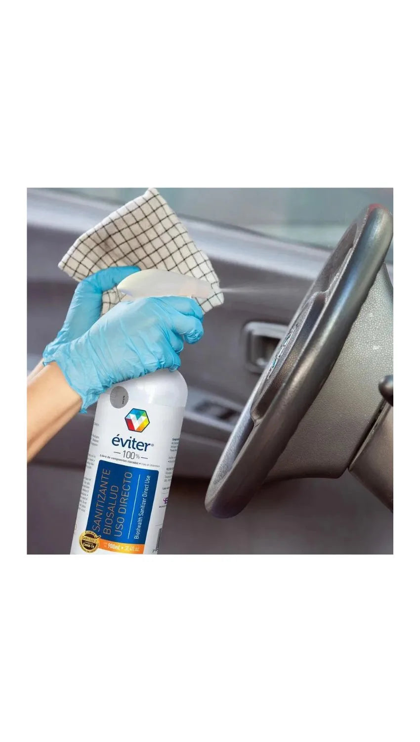 SANITIZANTE BIOSALUD USO DIRECTO ÉVITER® 900 ML