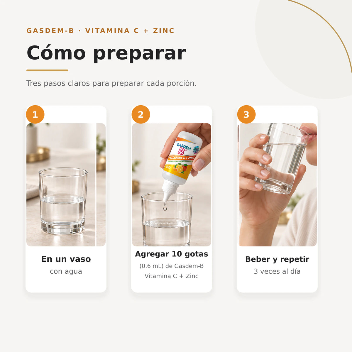 GASDEM-B® | VITAMINA C + ZINC