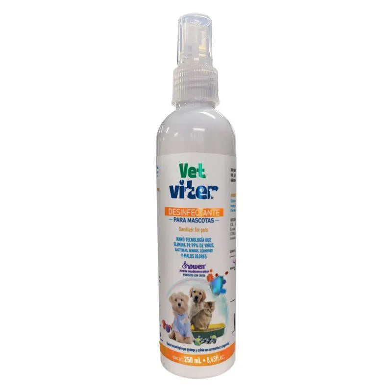 DESINFECTANTE PARA MASCOTAS VET-VITER® 250 ml.