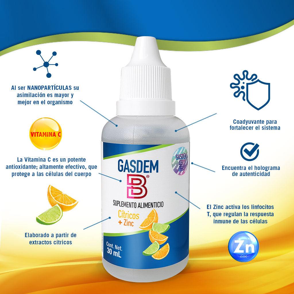 GASDEM-B® | VITAMINA C + ZINC