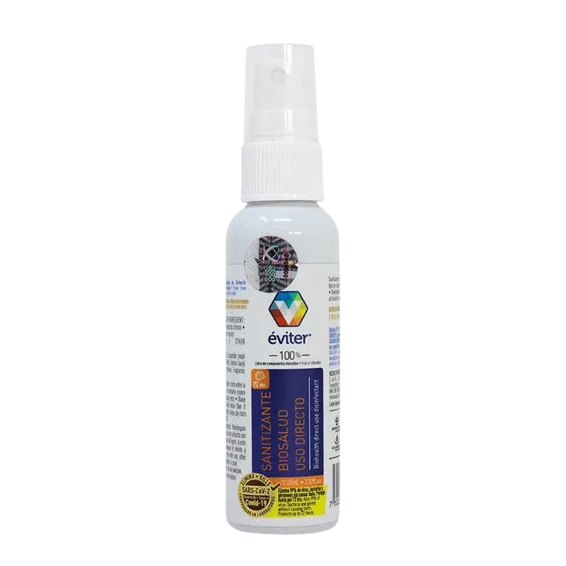 SANITIZANTE BIOSALUD USO DIRECTO ÉVITER® 60 ML