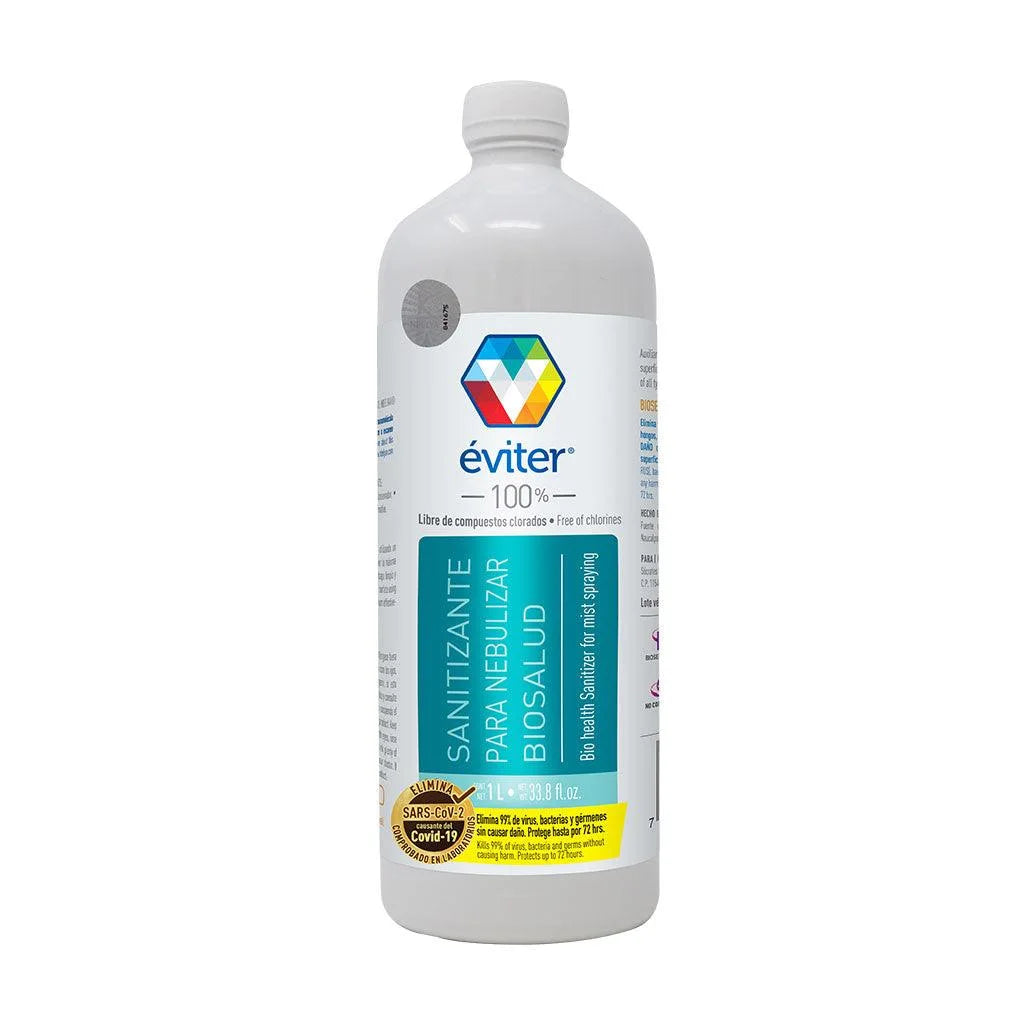 SANITIZANTE PARA NEBULIZAR BIOSALUD ÉVITER® 1 lt.