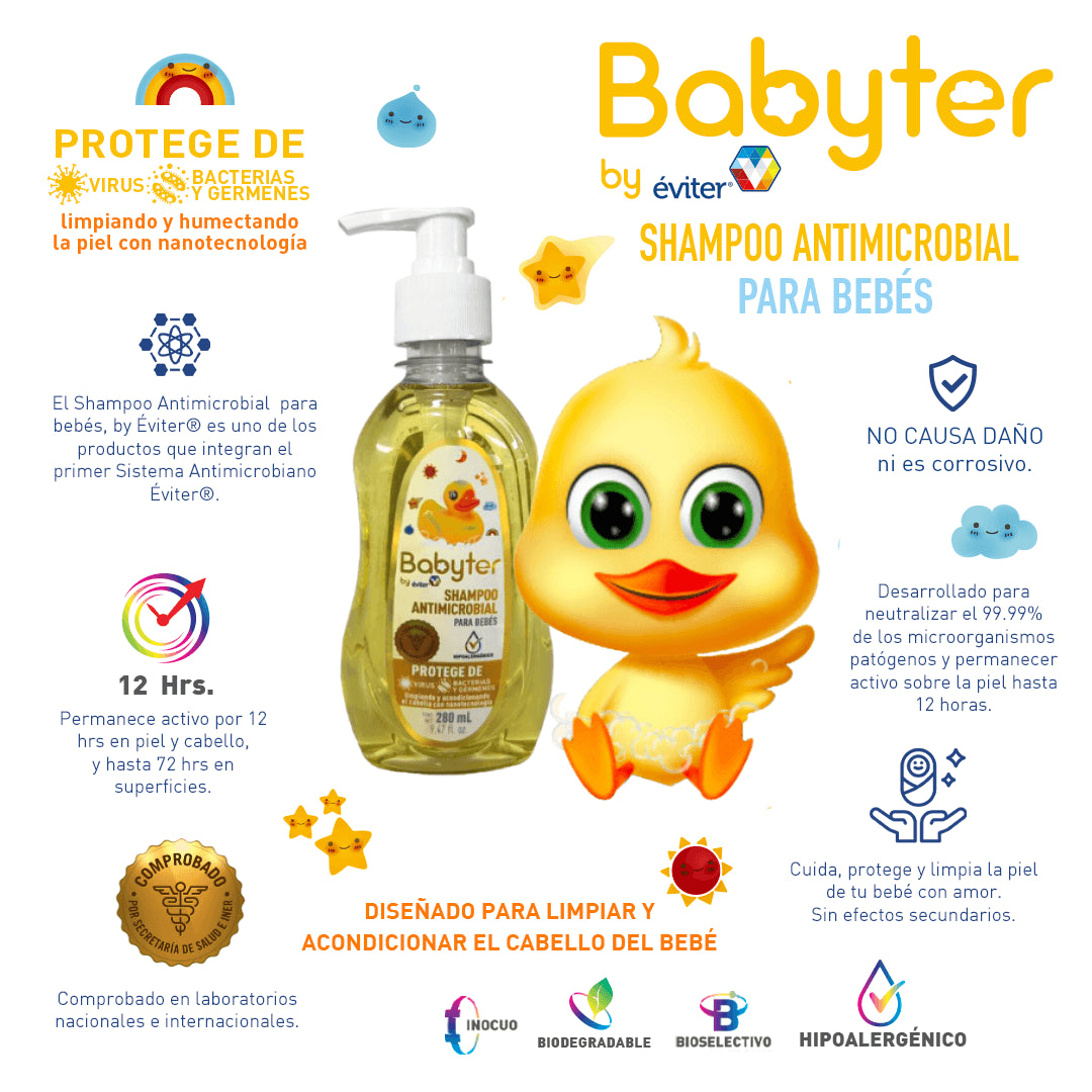 SHAMPOO ANTIMICROBIANO BABYTER®