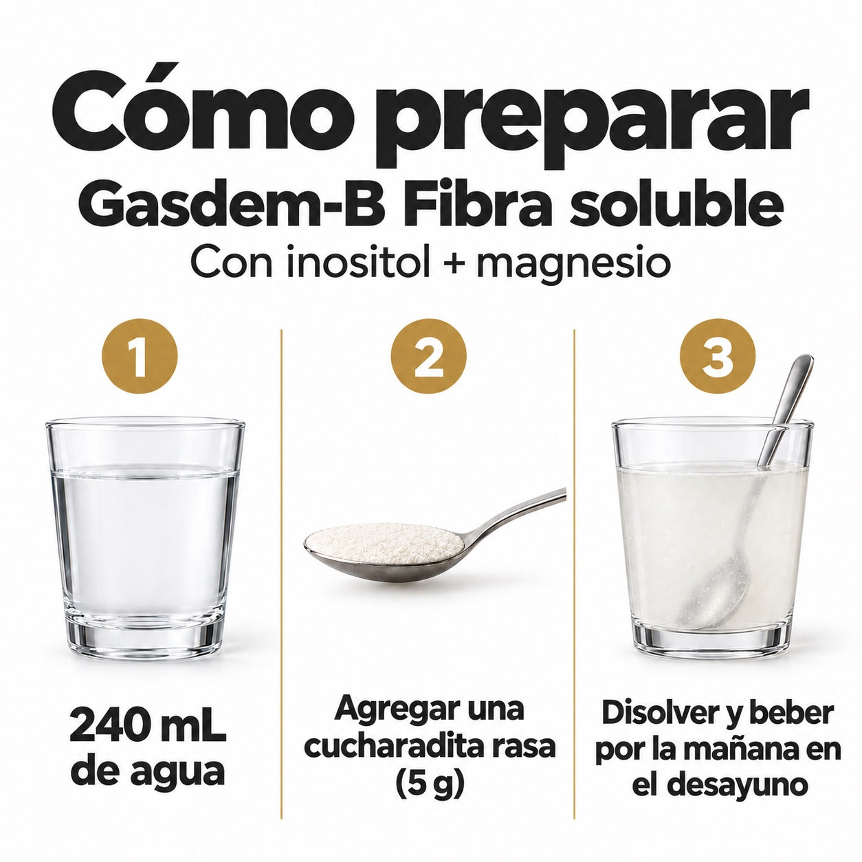 GASDEM-B® | FIBRA CON INOSITOL + MAGNESIO