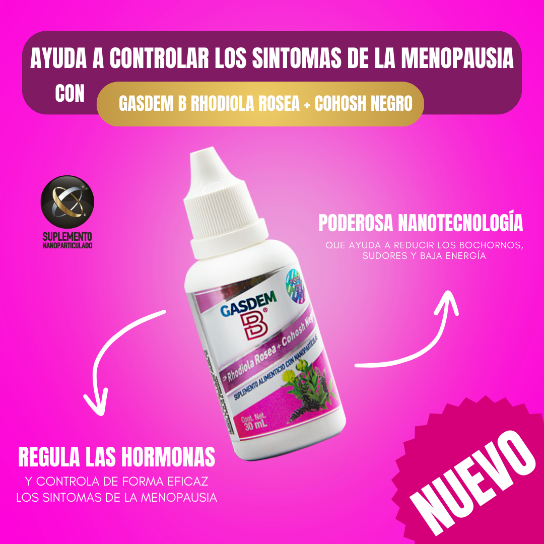 Gasdem-B® Rhodiola Rosea + Cohosh Negro