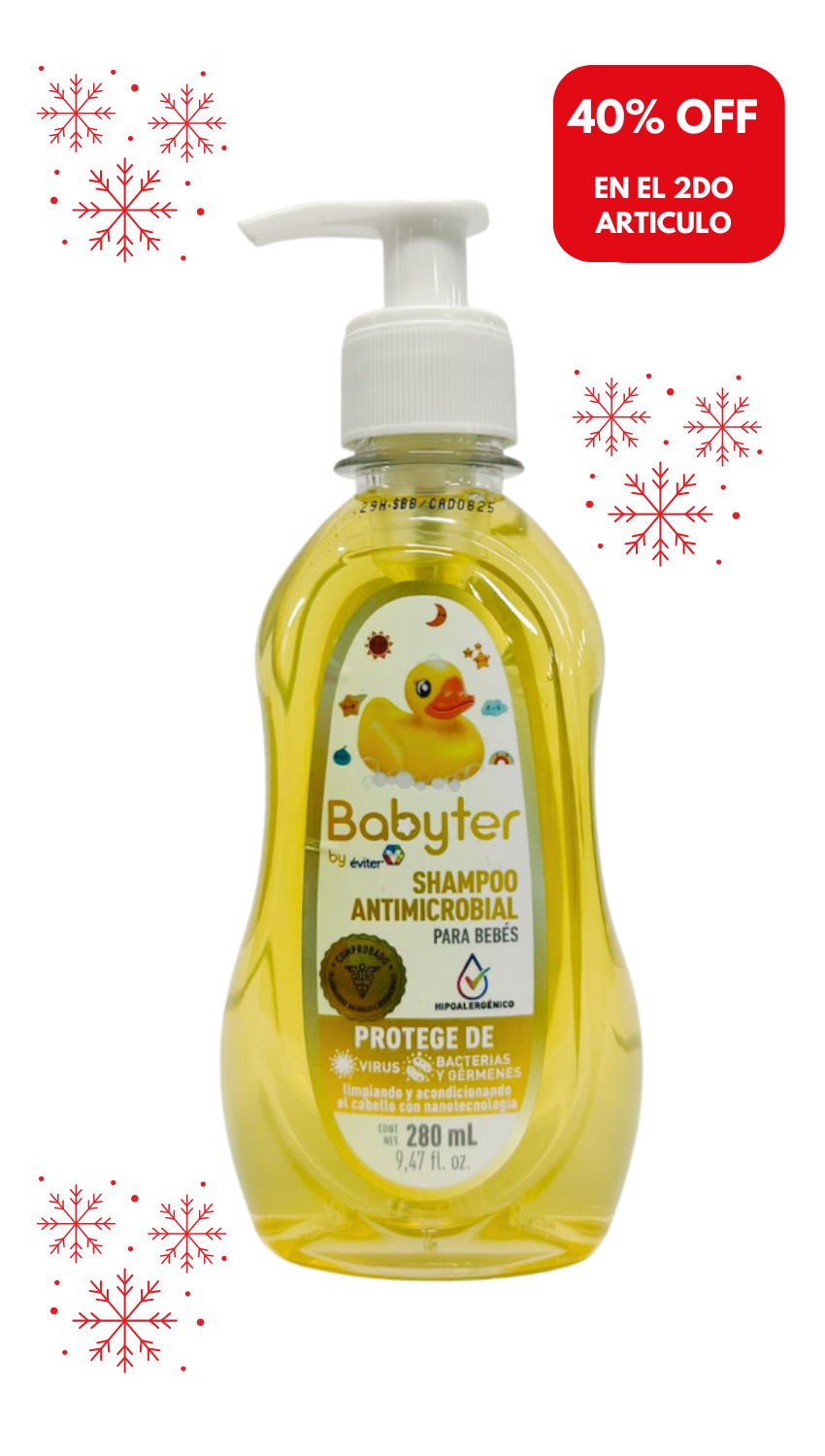 SHAMPOO ANTIMICROBIANO BABYTER®