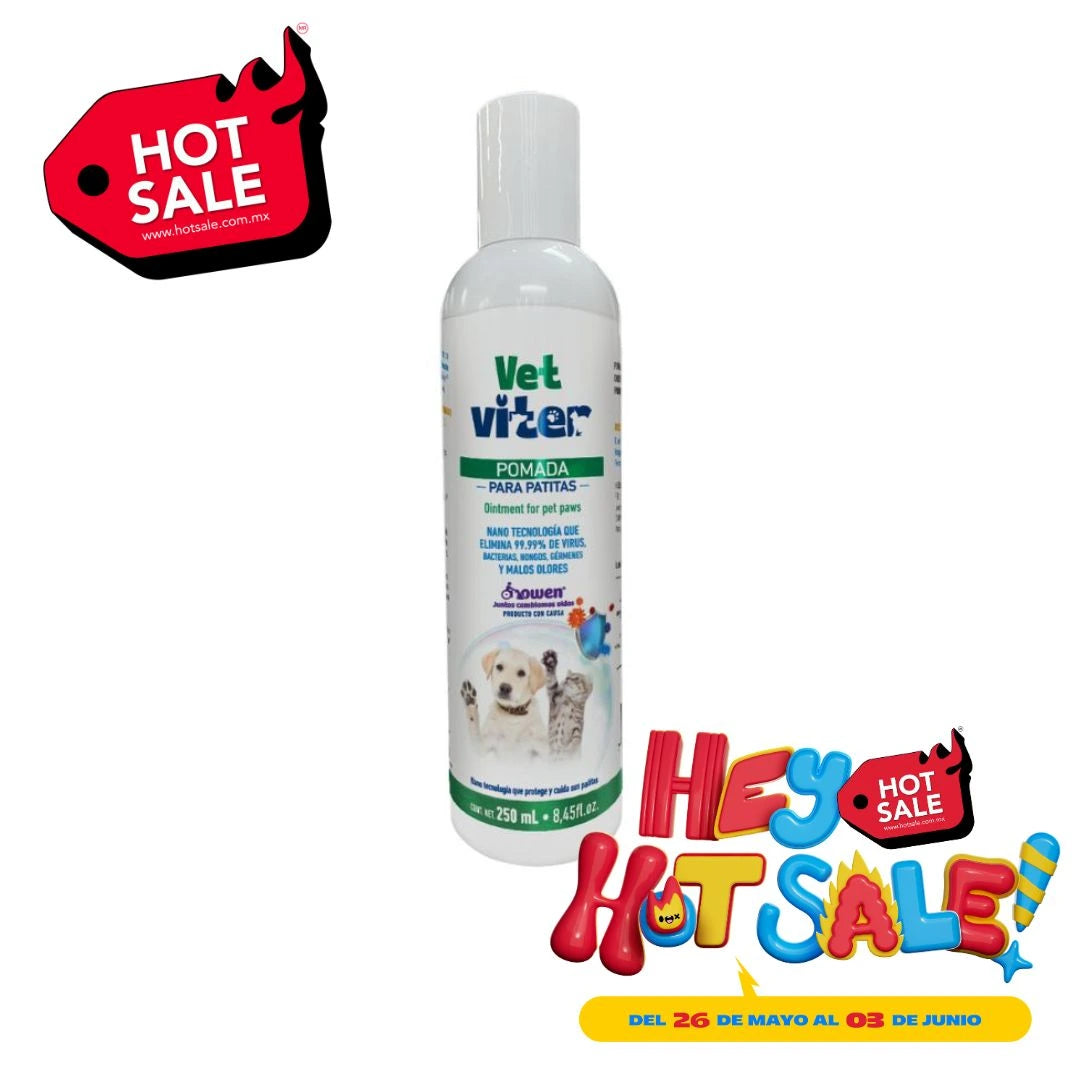 POMADA PARA PATITAS VET-VITER® 250 ml.