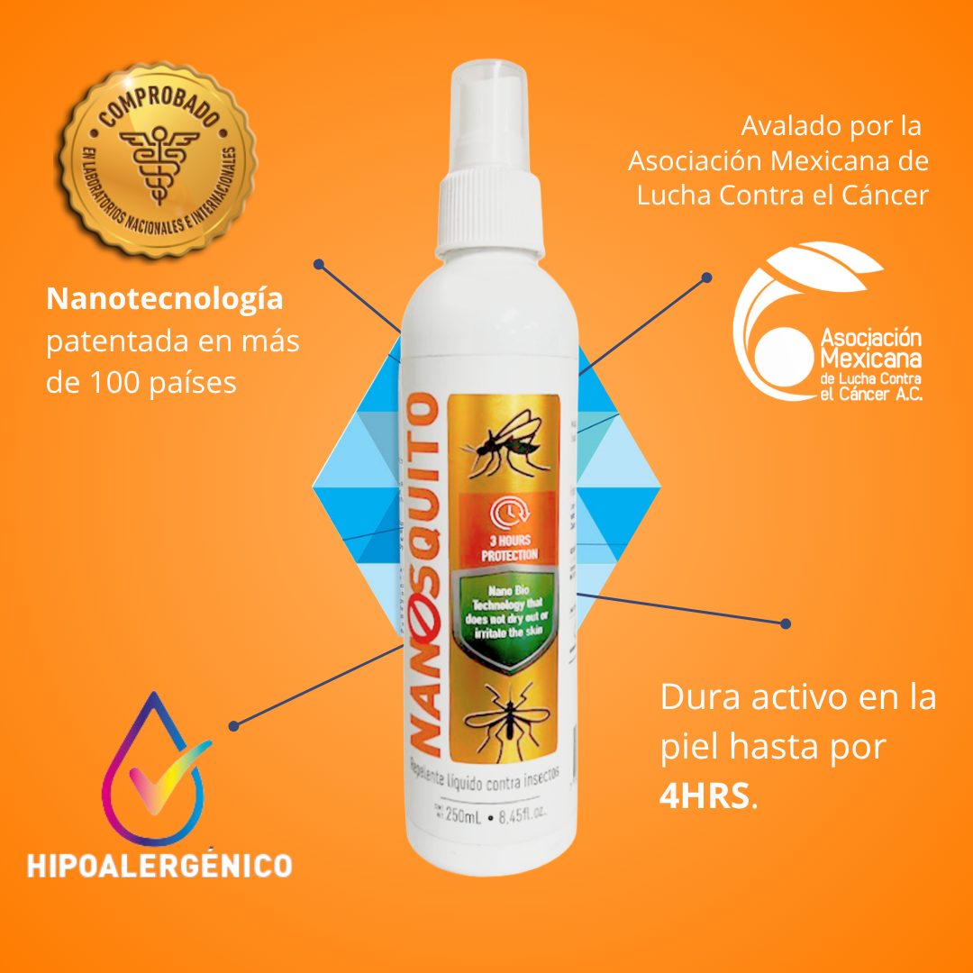 NANOSQUITO® REPELENTE LÍQUIDO FAMILIAR 250 ml