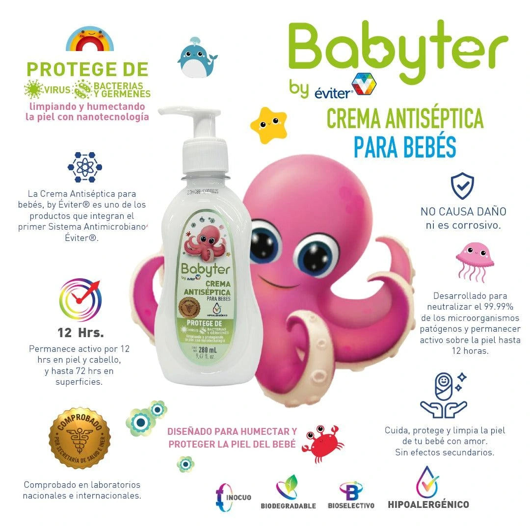 CREMA ANTISÉPTICA BABYTER®