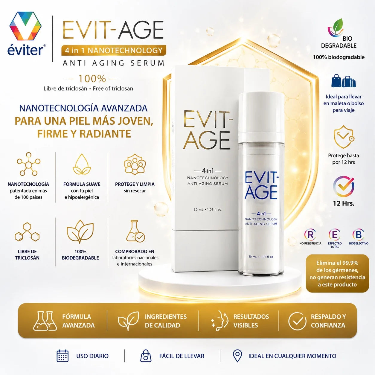 Evitage 4-in-1 Anti-Aging Serum