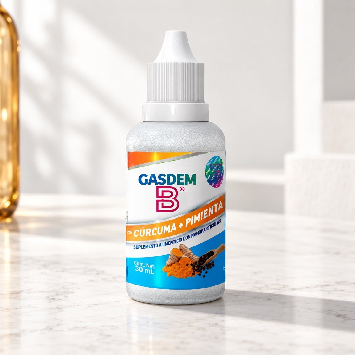 GASDEM-B CÚRCUMA Y PIMIENTA - imagen editorial del producto