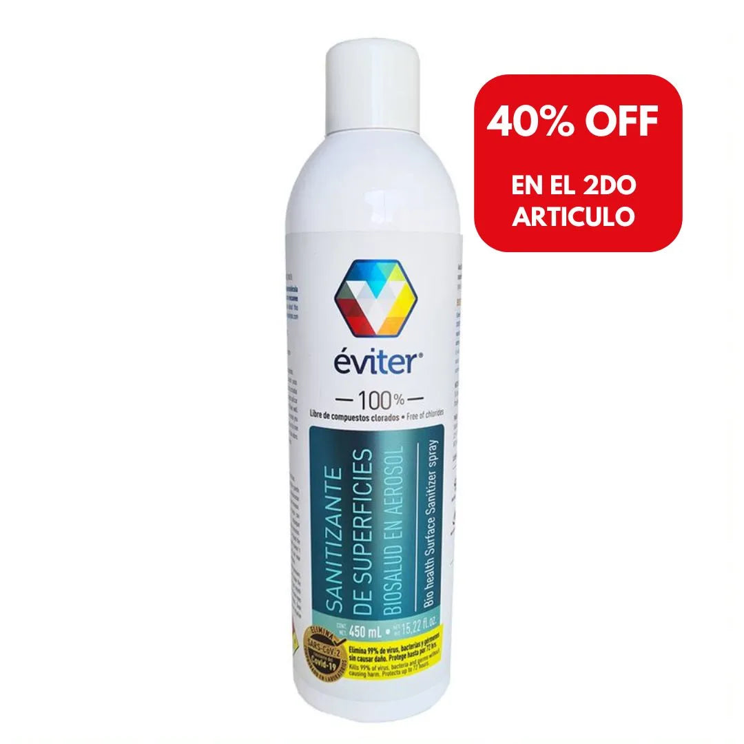 Sanitizante Aerosol Eviter 450 ml