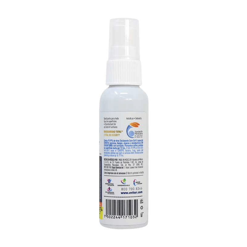 SANITIZANTE BIOSALUD USO DIRECTO ÉVITER® 60 ML