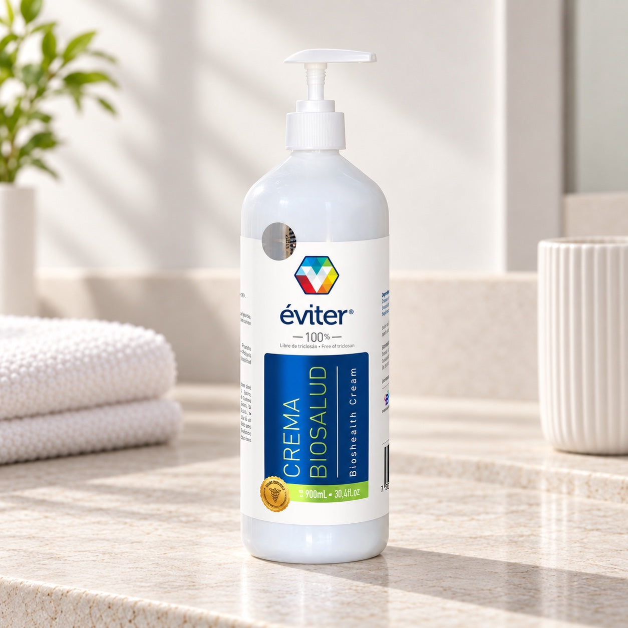 CREMA ANTISÉPTICA BIOSALUD ÉVITER® 900 ML